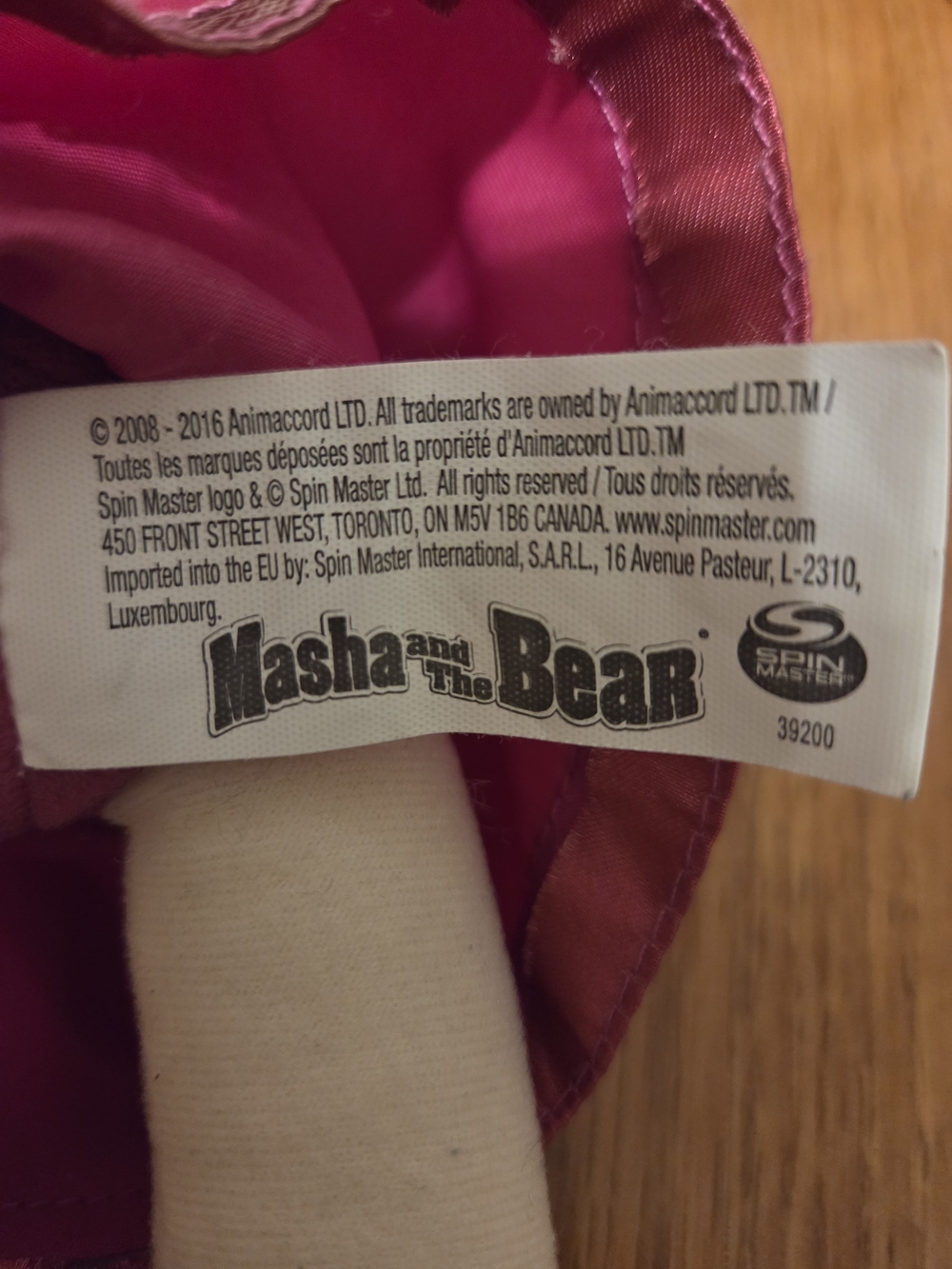Masha And The Bear Plush Set Licensed - Picture 2 of 2
